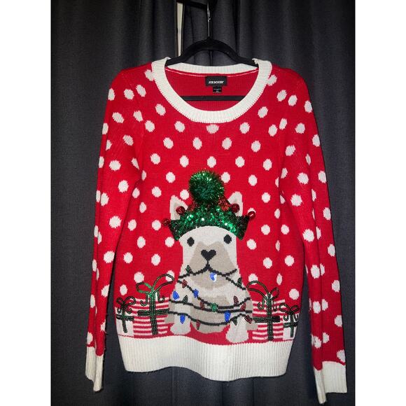 Ugly Christmas Sweater Xmas Size Medium - Picture 1 of 3